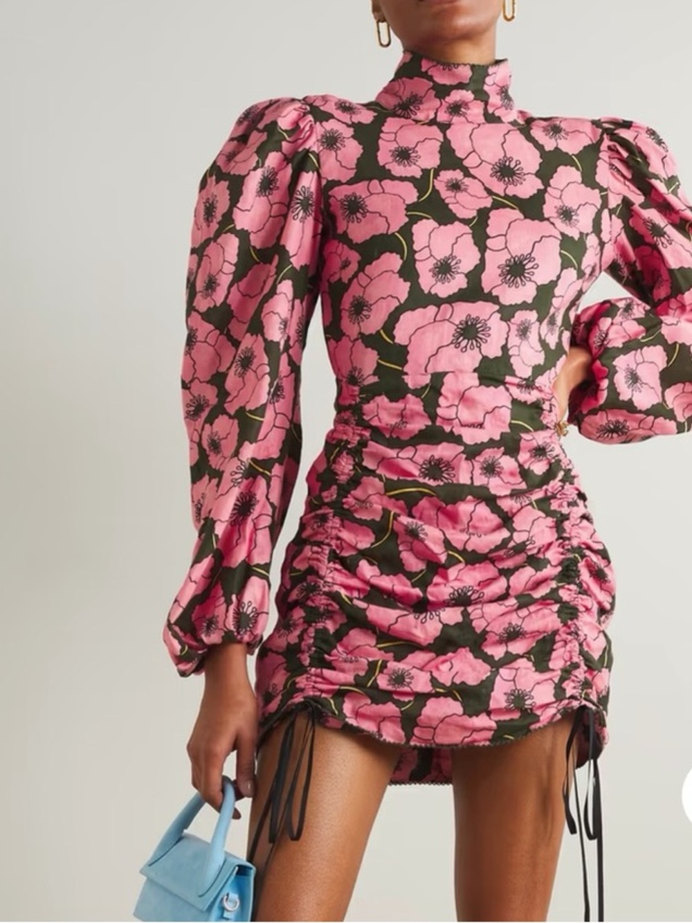 Agua Benedita Pink Floral Dress